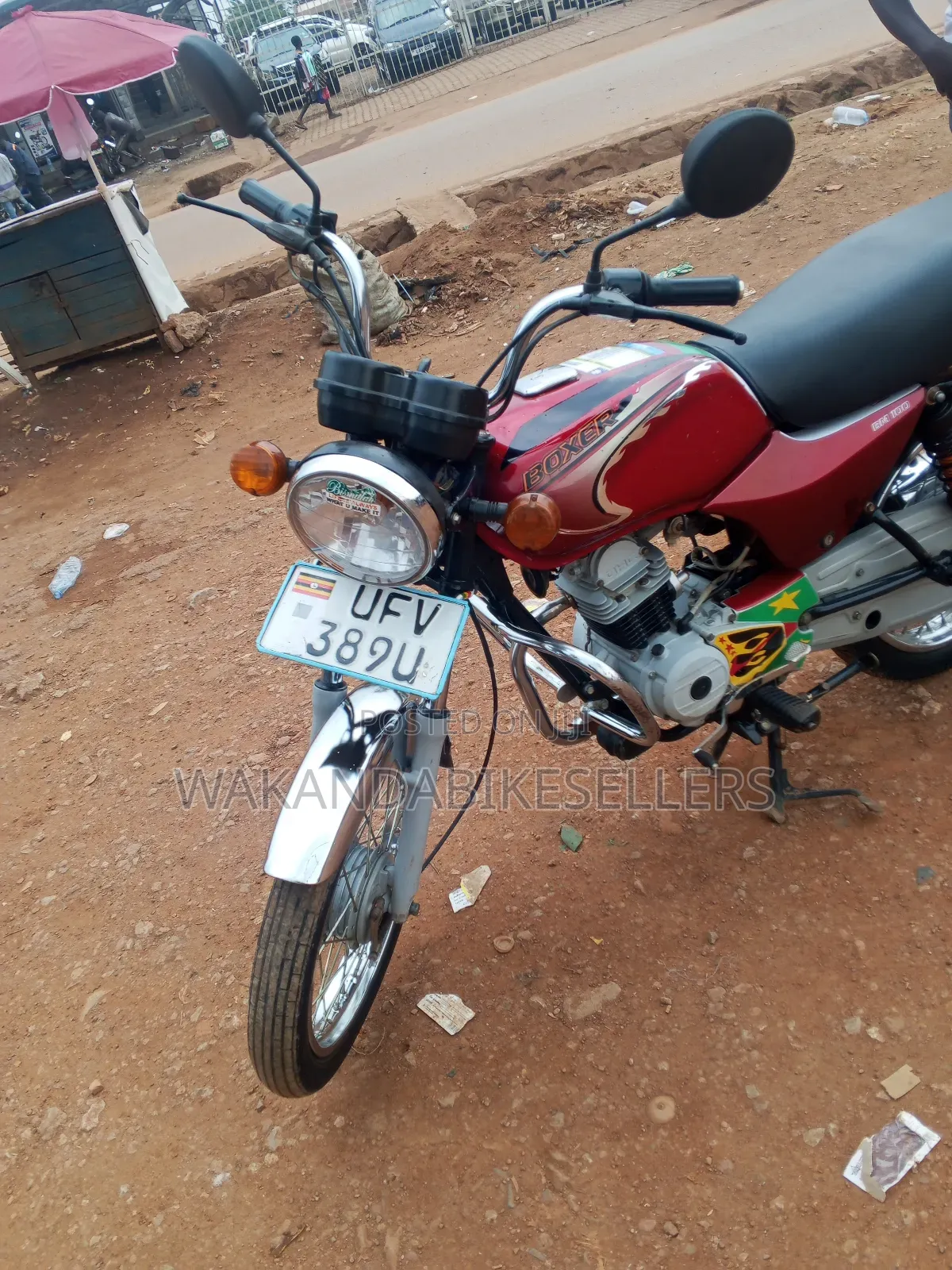 Bajaj Boxer 100 2023 Red