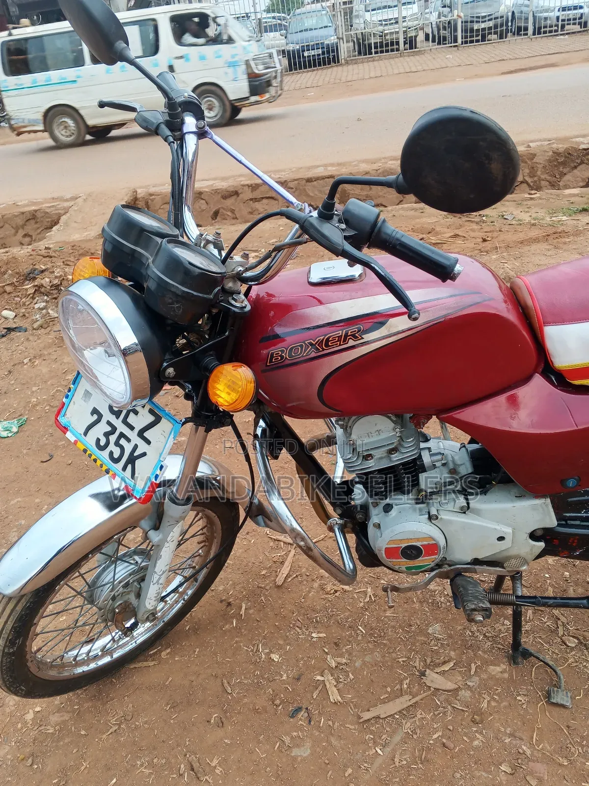 Bajaj Boxer 100 2021 Red