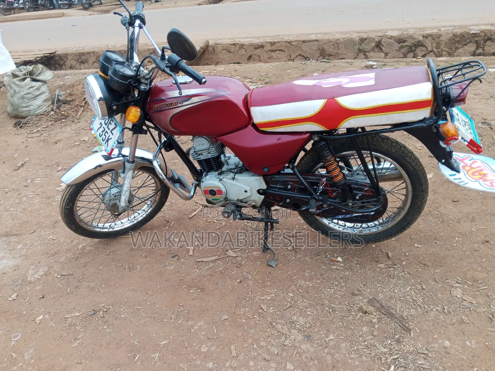 Bajaj Boxer 100 2021 Red