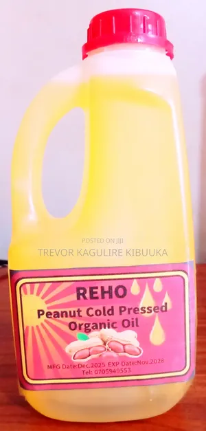 Peanut Cold Pressed Virgin Oil - 1 Litre (Buy 2litres Get 1litre Free)