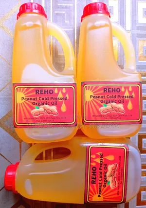 Peanut Cold Pressed Virgin Oil - 1 Litre (Buy 2litres Get 1litre Free)