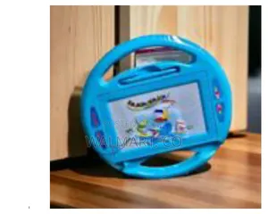 Round Magnetic Drawing White Board for Kids