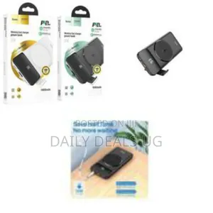 Hoco J76 Mobile Power Bank With Magnetic Wireless Charging, 10000mah