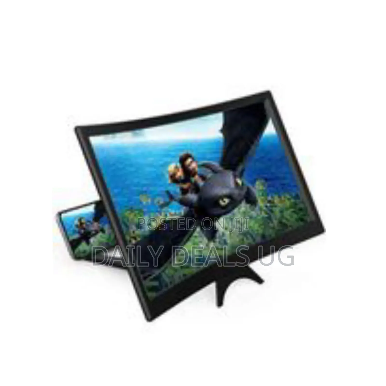 Curved Hd Cell Phone Screen Magnifier - Multicolor
