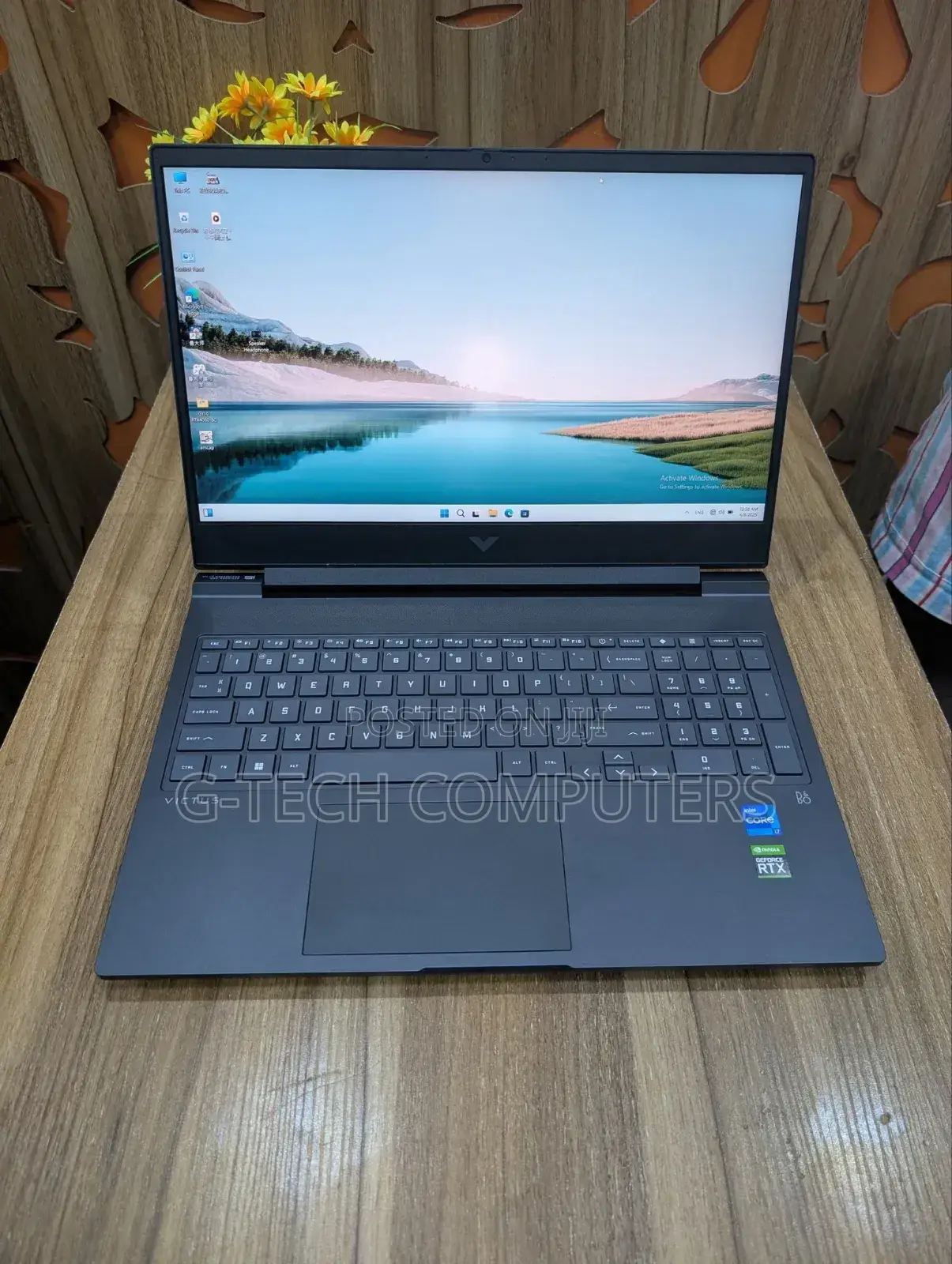 New Laptop HP Victus 16 16GB Intel Core I7 SSD 512GB