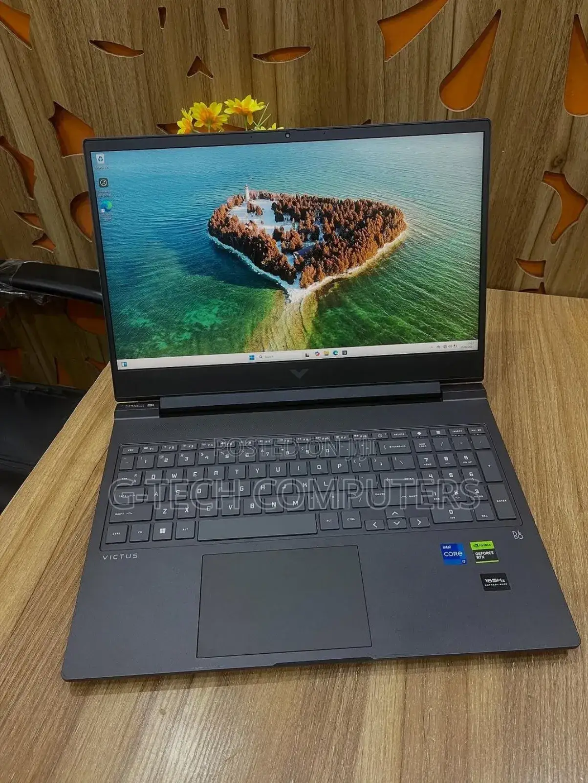 New Laptop HP Victus 16 16GB Intel Core I7 SSD 512GB