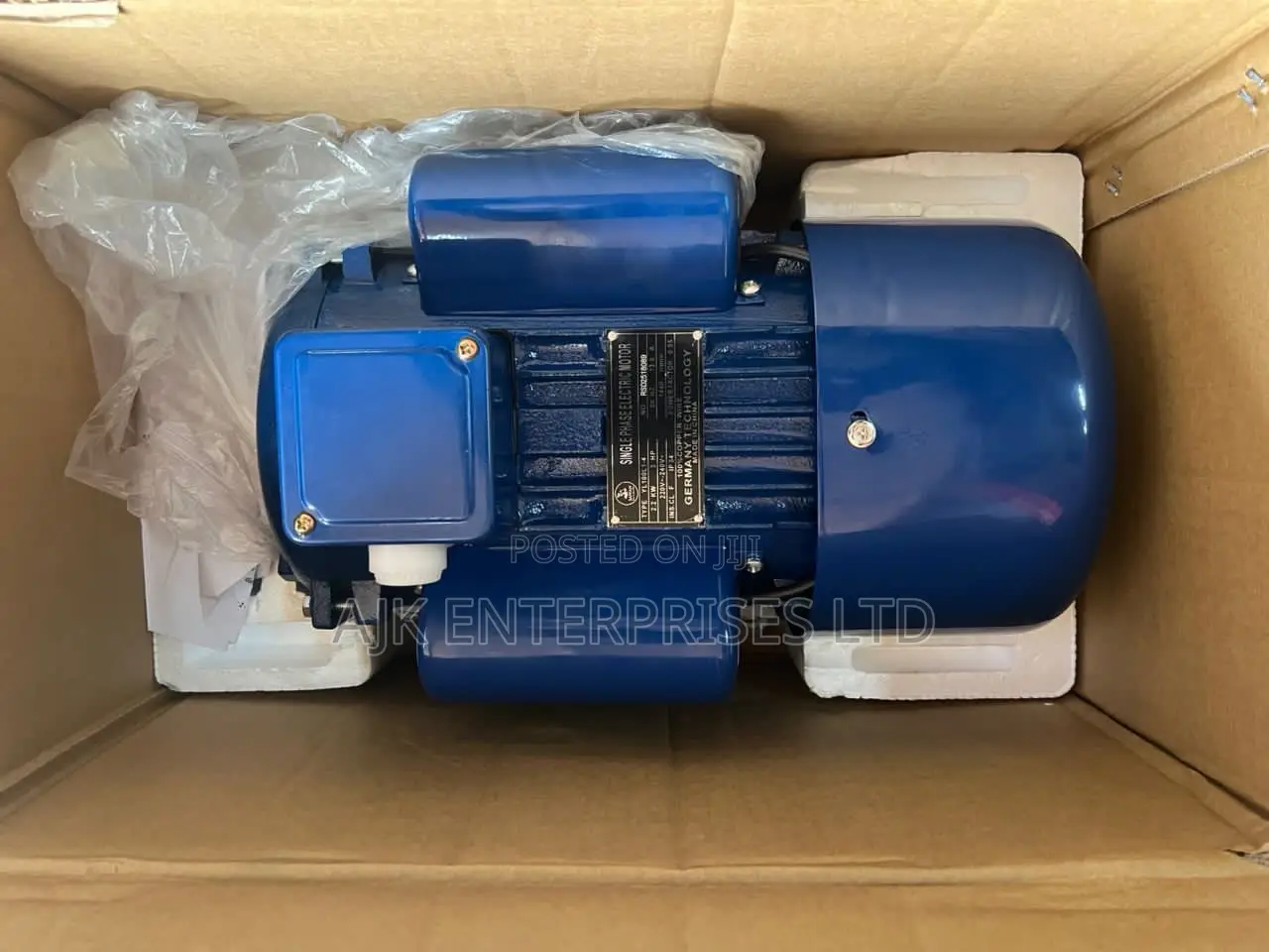 1phase 3hp Normal Speed Motors Available