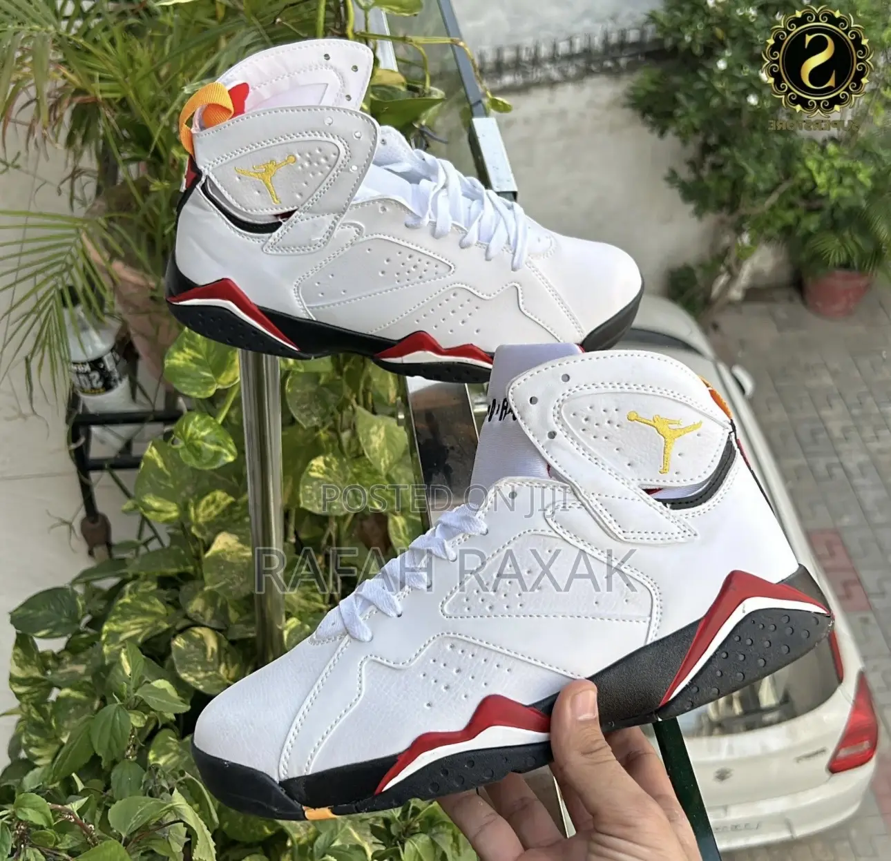 Original Nike Air Jordan 7 Retro “Cardinal” Sneakers