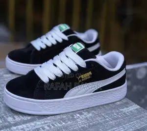 Puma Suede Xl Black/White Sneakers