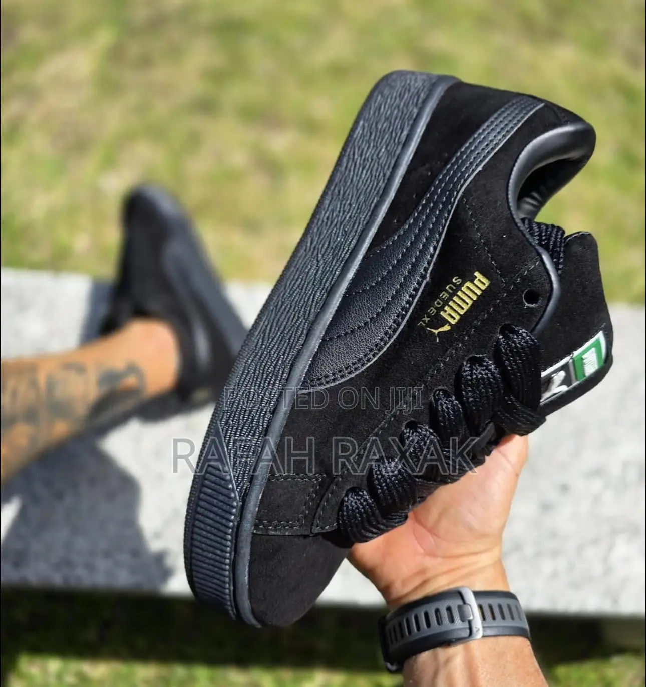 Original Classic Black Puma Suede Xl Sneakers