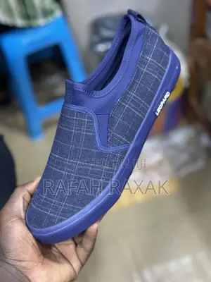 Classic Men’S Blue Leopard Casual Easy Shoes
