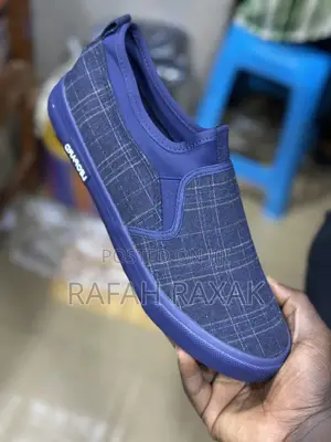 Classic Men’S Blue Leopard Casual Easy Shoes