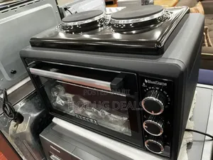 Blueflame 35 Liters Electric Mini Oven With Two Hot Plates / Hobs