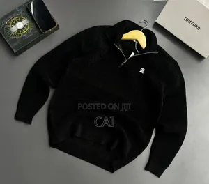 Prize Win Quarter Zip Sweater