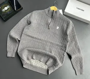 Prize Win Quarter Zip Sweater