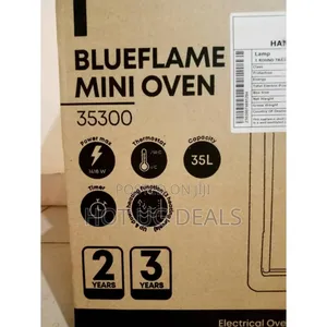 Blueflame 35 Electric Liters Mini Oven ? Inox (3yrs Wrnty)
