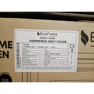 Blueflame 35 Electric Liters Mini Oven ? Inox (3yrs Wrnty)