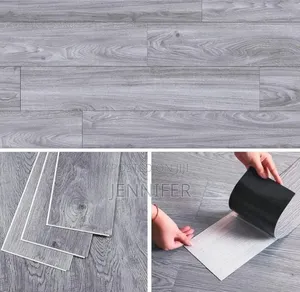 One Piece Waterproof Self Adhesive PVC Vinyl Floor Tiles 91cm by 5cm