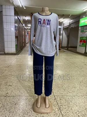 2pcs Cotton Unisex Night Wear - Designs And Color Varies