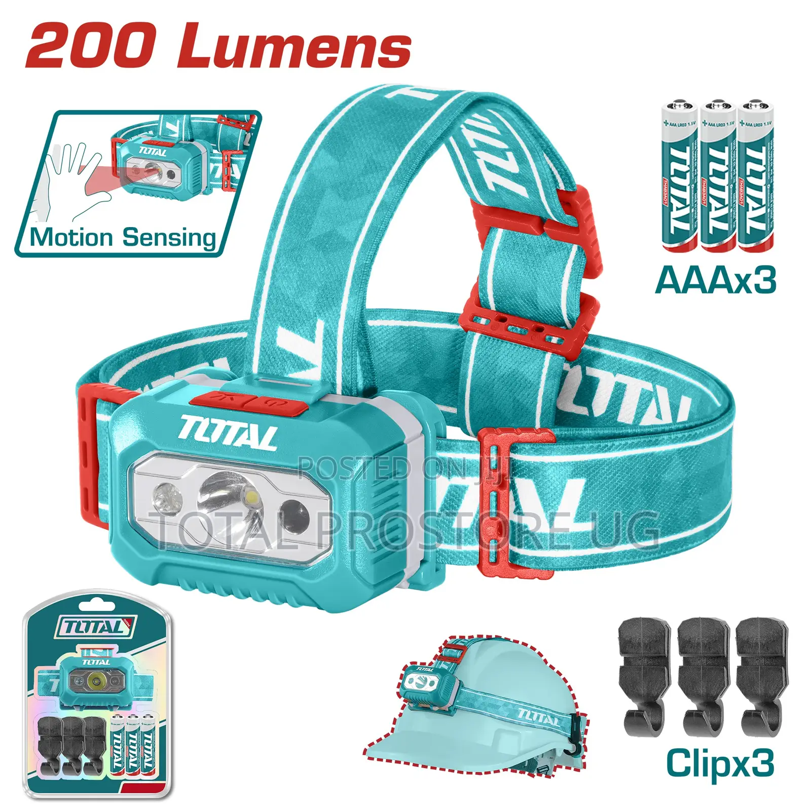 Headlamp 200 Lumens.
