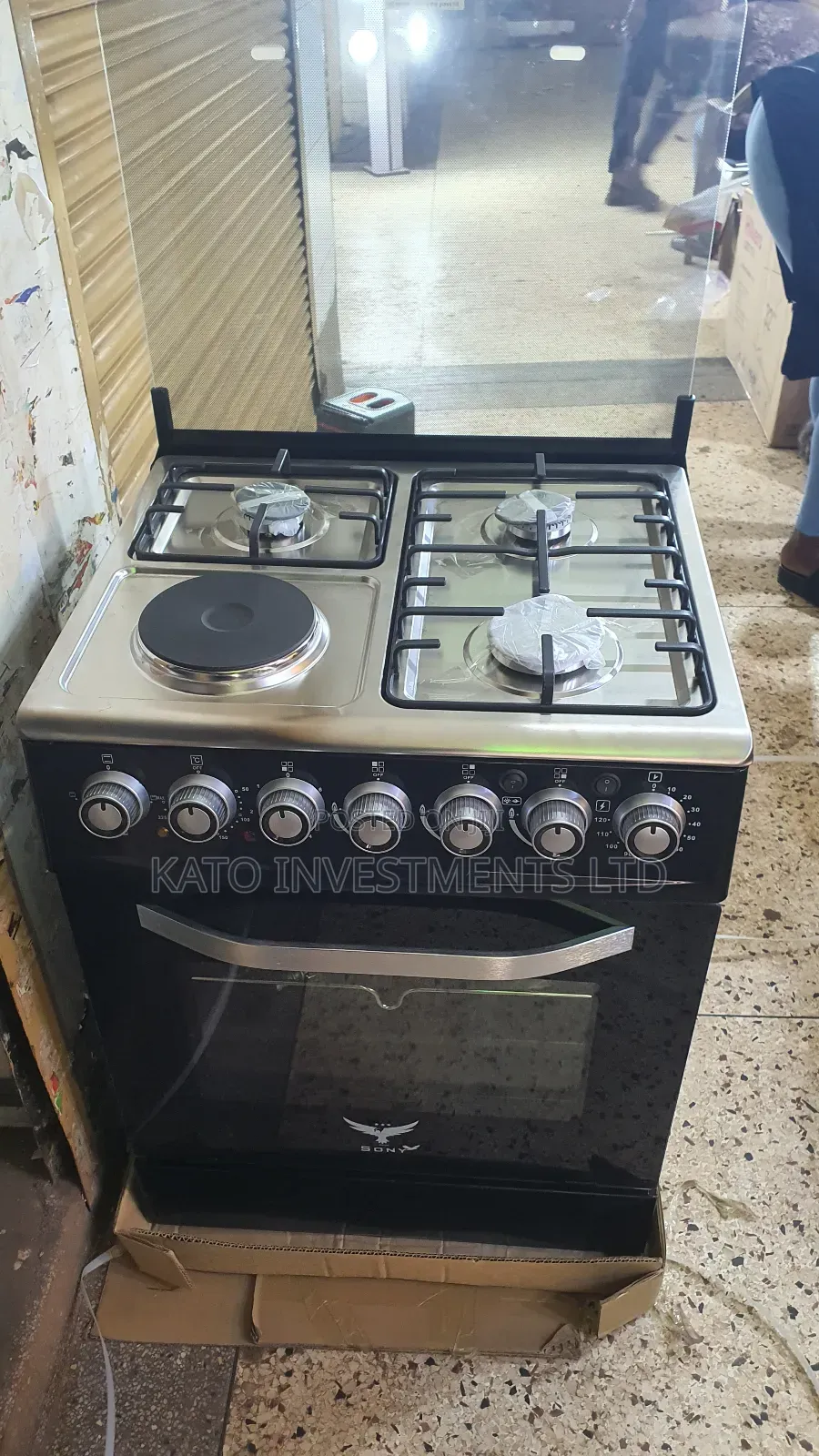 Sony Gas Cooking Range With Oven 60 By 50 (3+1)