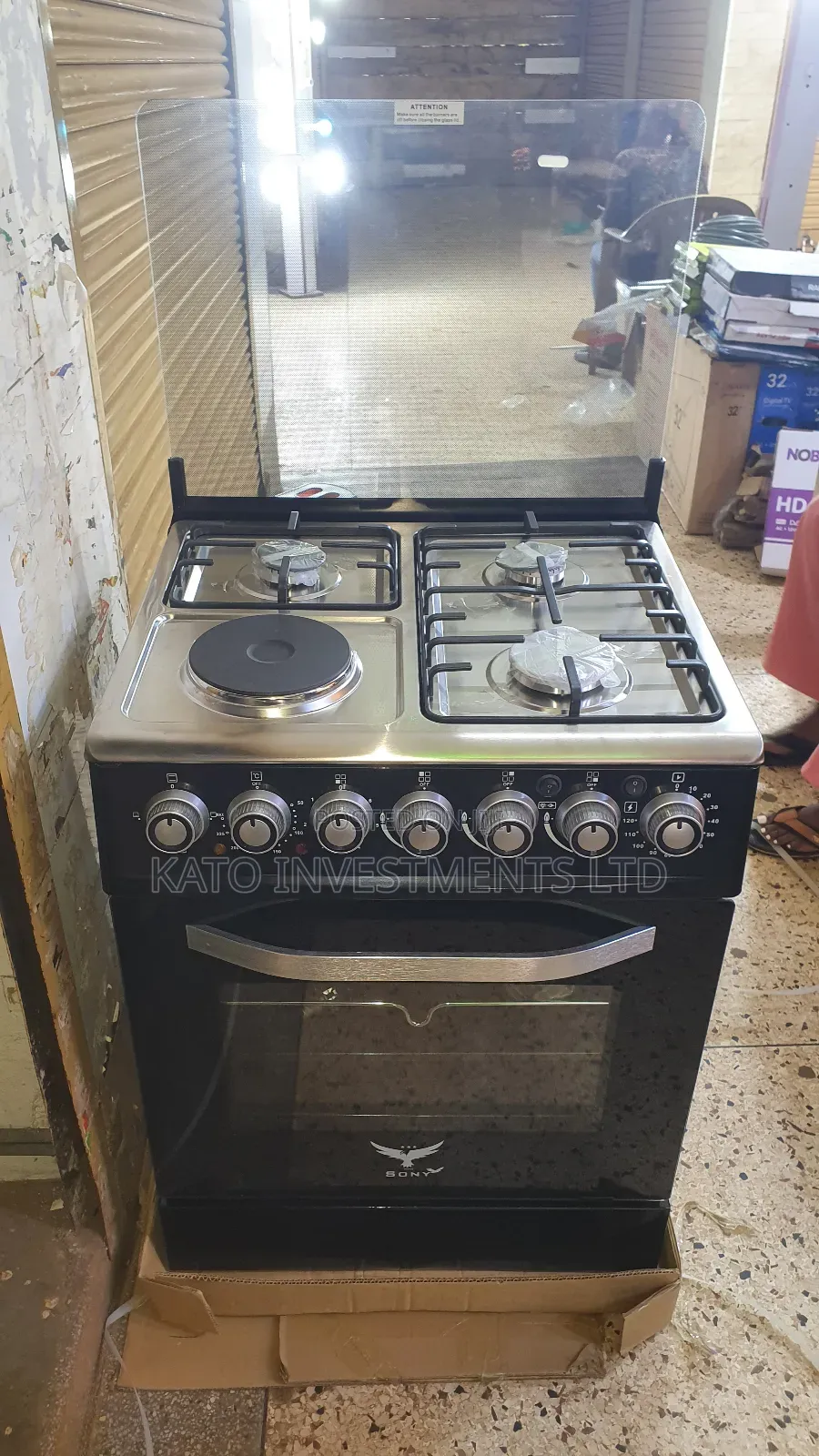 Sony Gas Cooking Range With Oven 60 By 50 (3+1)