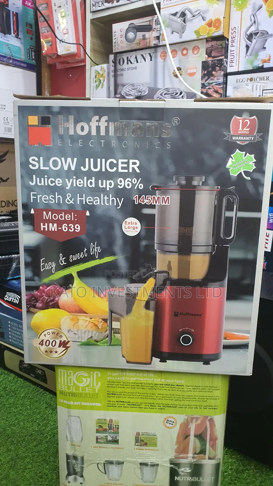 Hoffmans Slow Juicer Hm-639