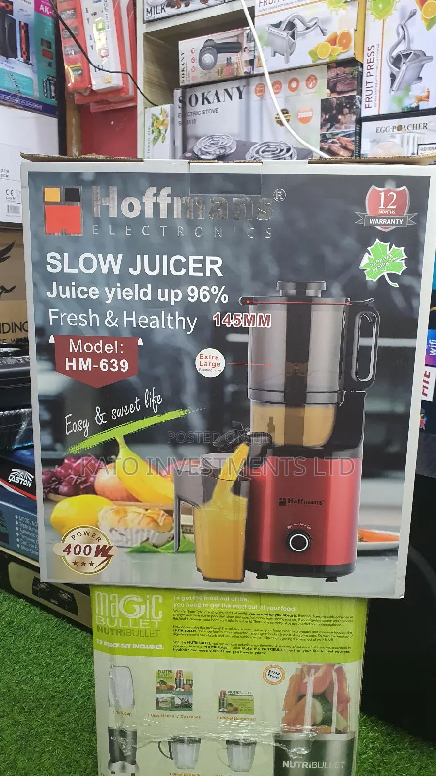Hoffmans Slow Juicer Hm-639