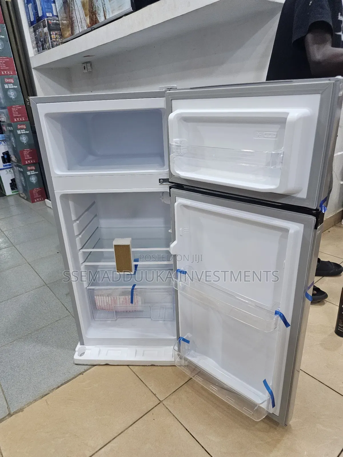 Chiq 160 Litrs Top Freeze Double Door Refrigerator