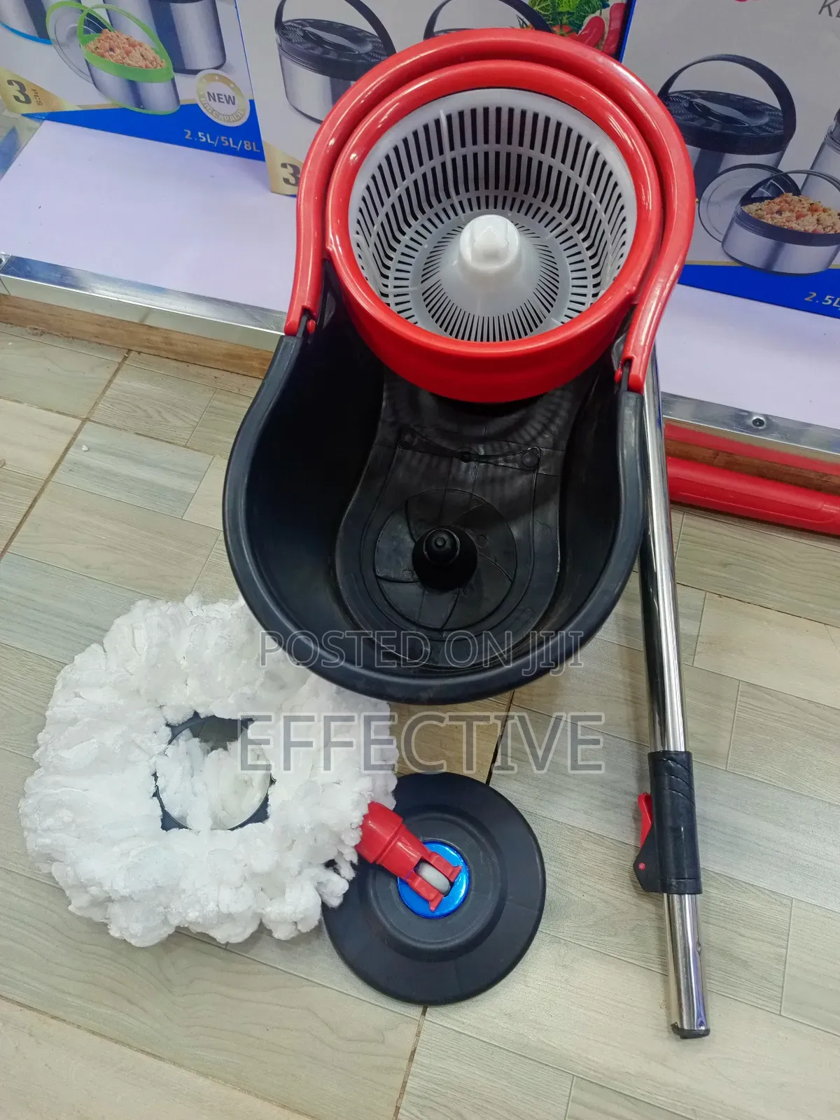 Spin Mop and Bucket Set.