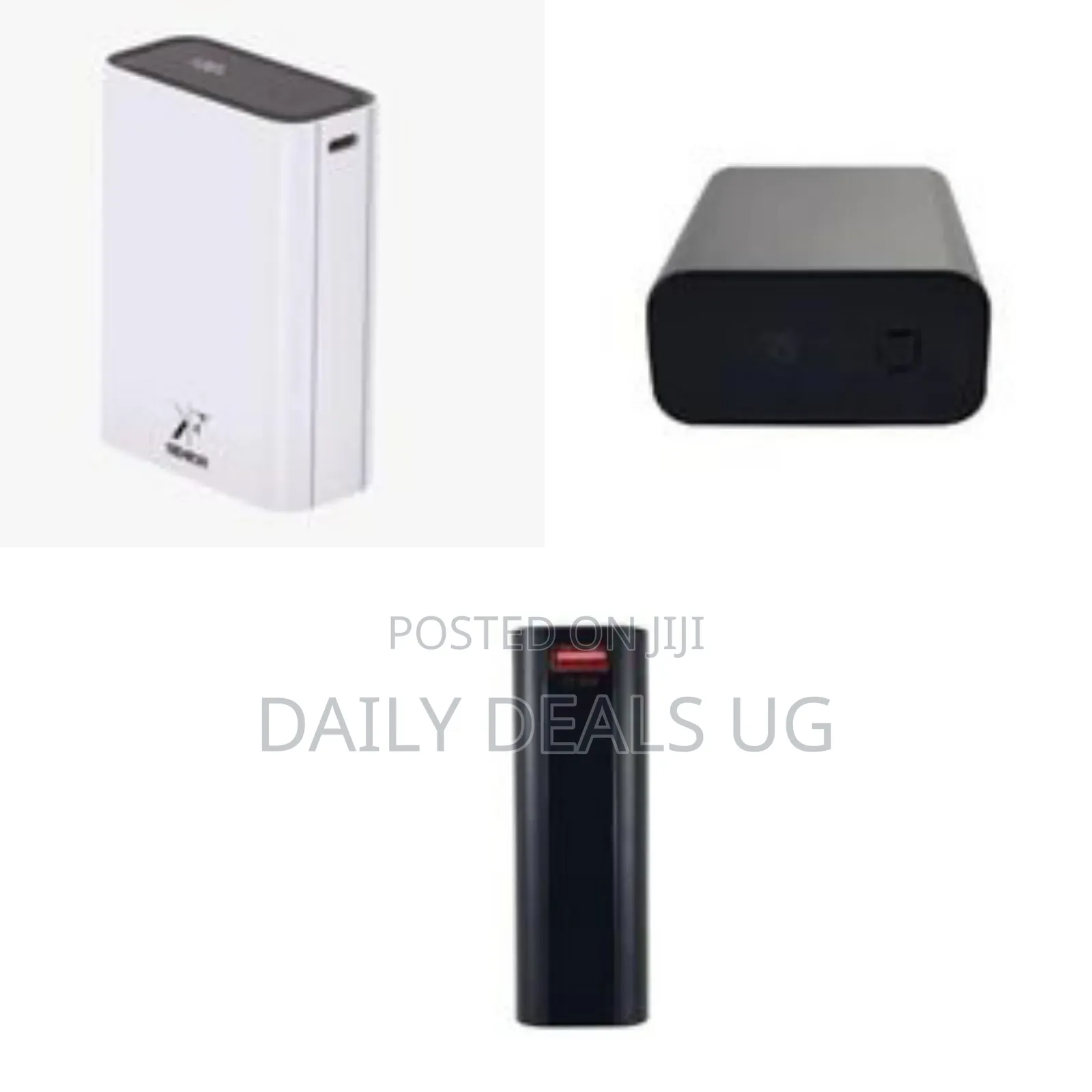 Senior Portable Power Bank With Digital Display - Multicolor