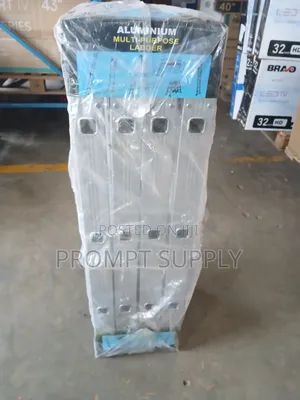 4x3 Multi-Purpose Folding Extension Aluminum Ladder - 4 Meters