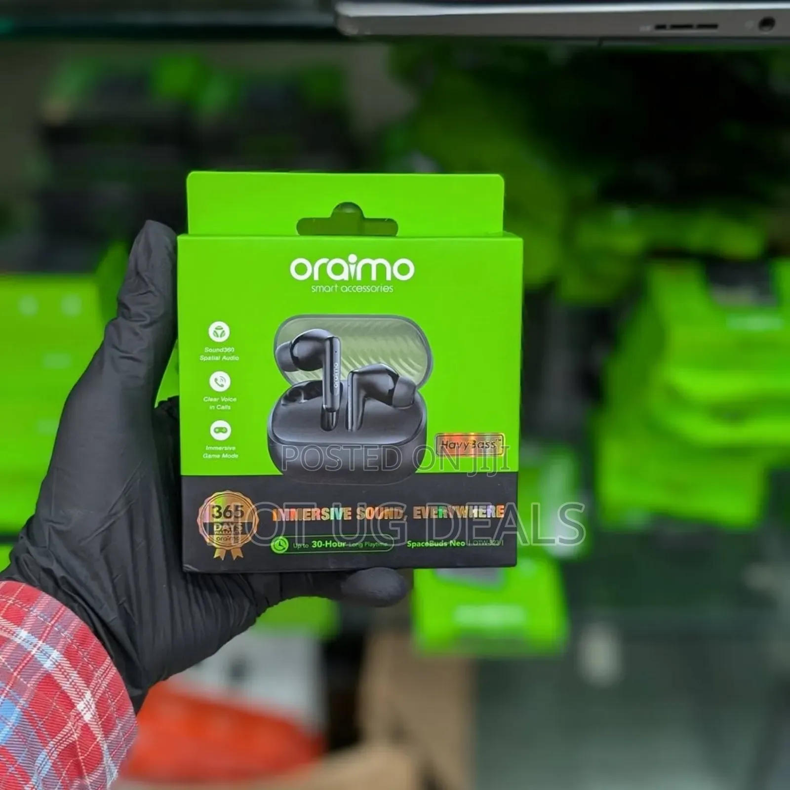 Oraimo Spacebuds Neo True Wireless Spatial Earbuds (Model Otw-323).