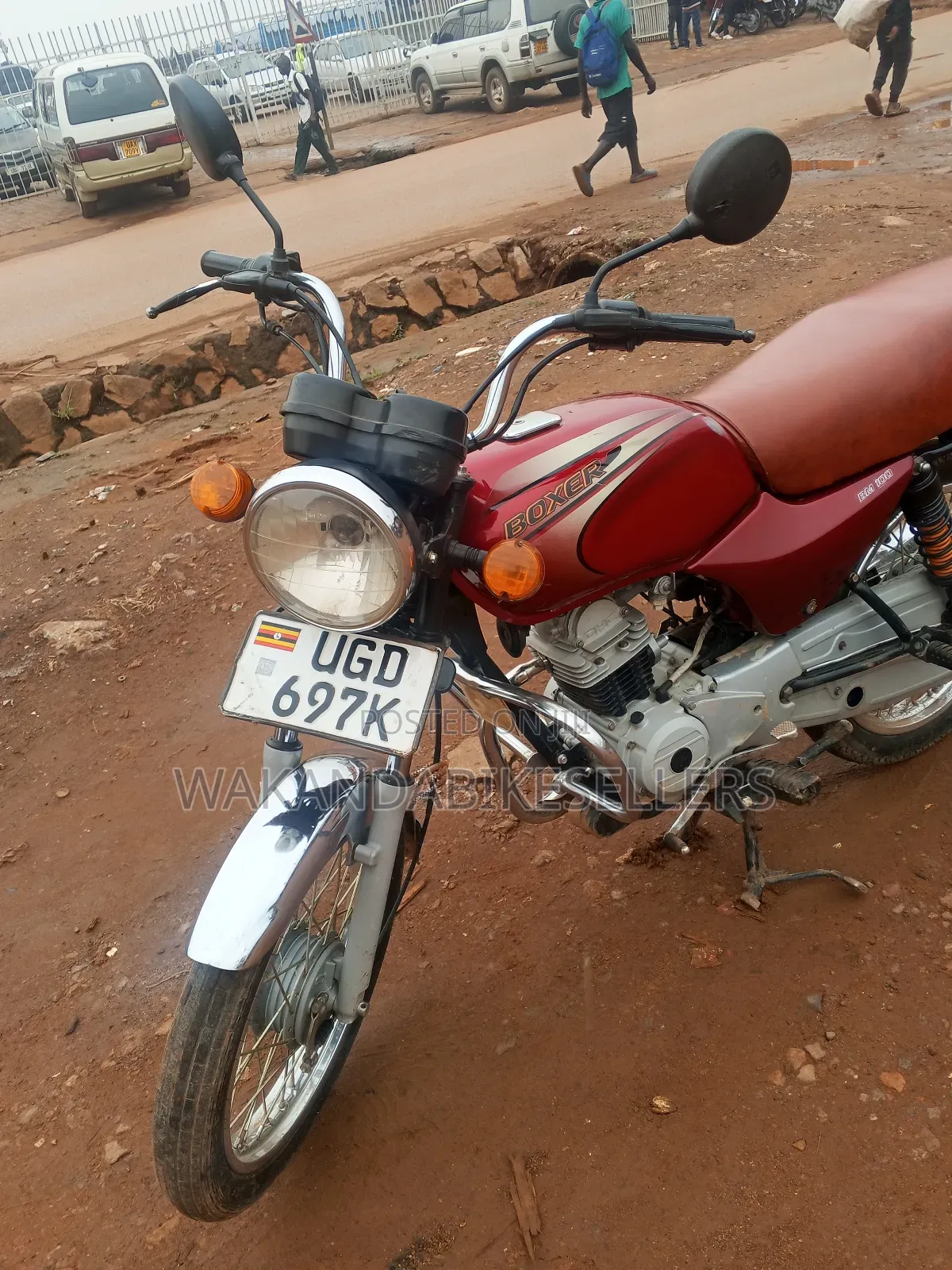 Bajaj Boxer 100 2024 Red