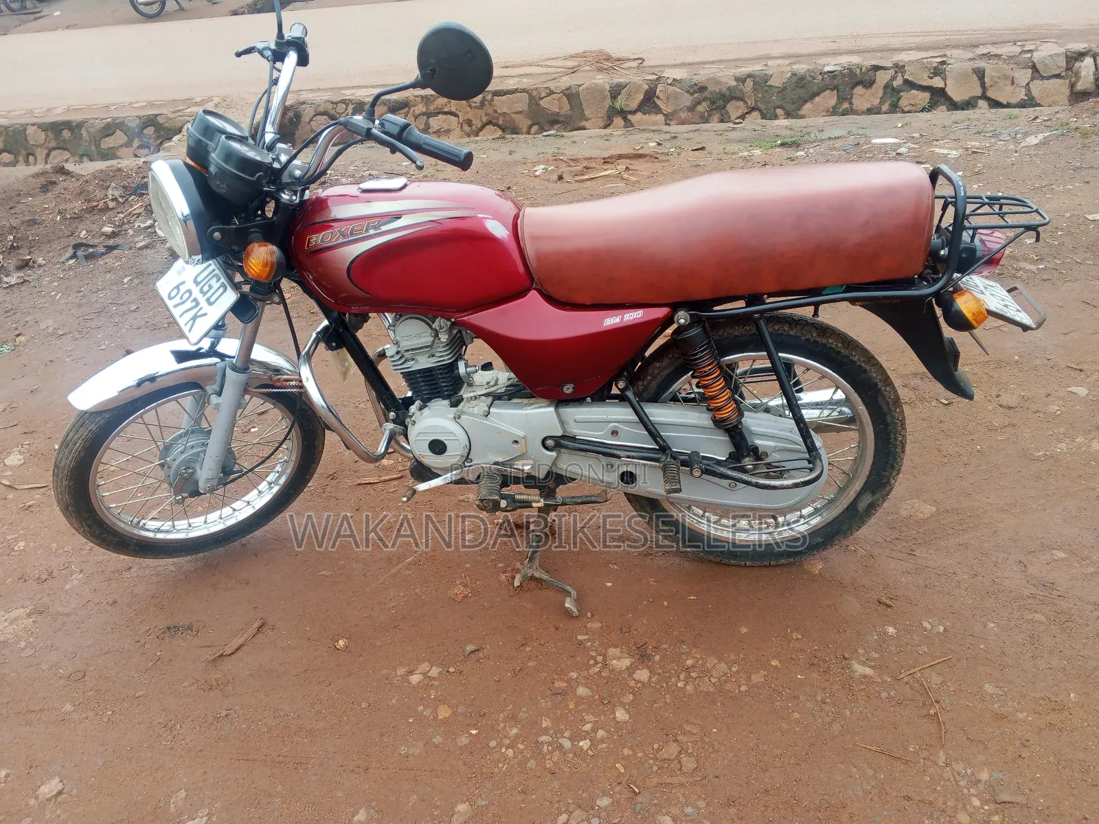Bajaj Boxer 100 2024 Red