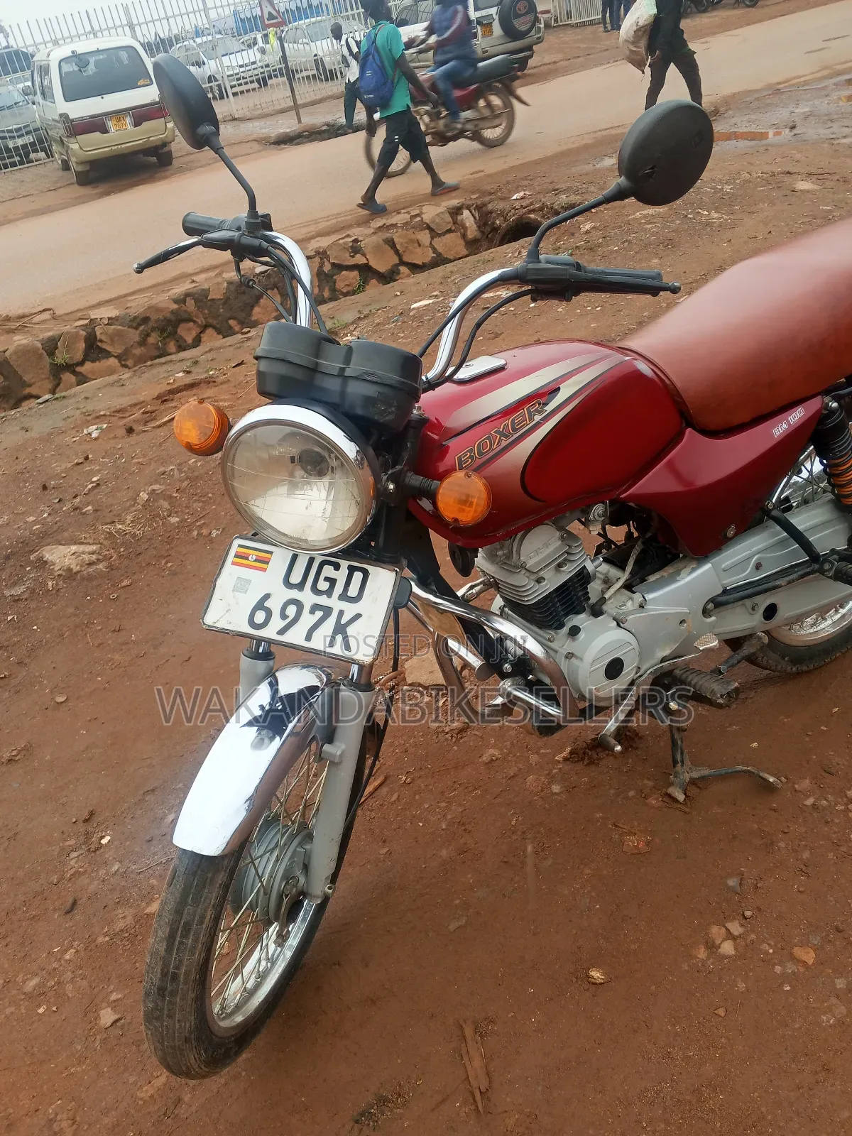 Bajaj Boxer 100 2024 Red