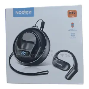Nodizz M12 Wireless Earbuds With Hooks - Long Working Hours