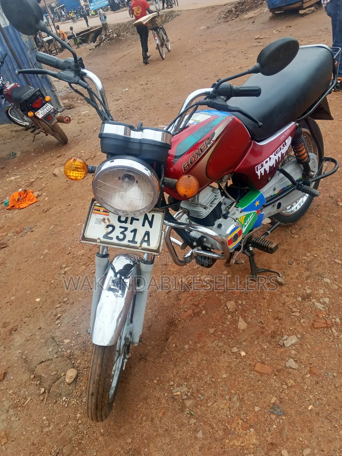 Bajaj Boxer 100 2023 Red