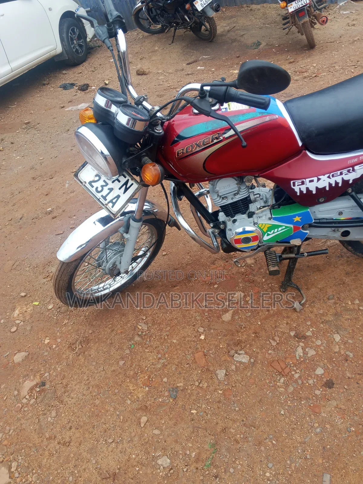 Bajaj Boxer 100 2023 Red