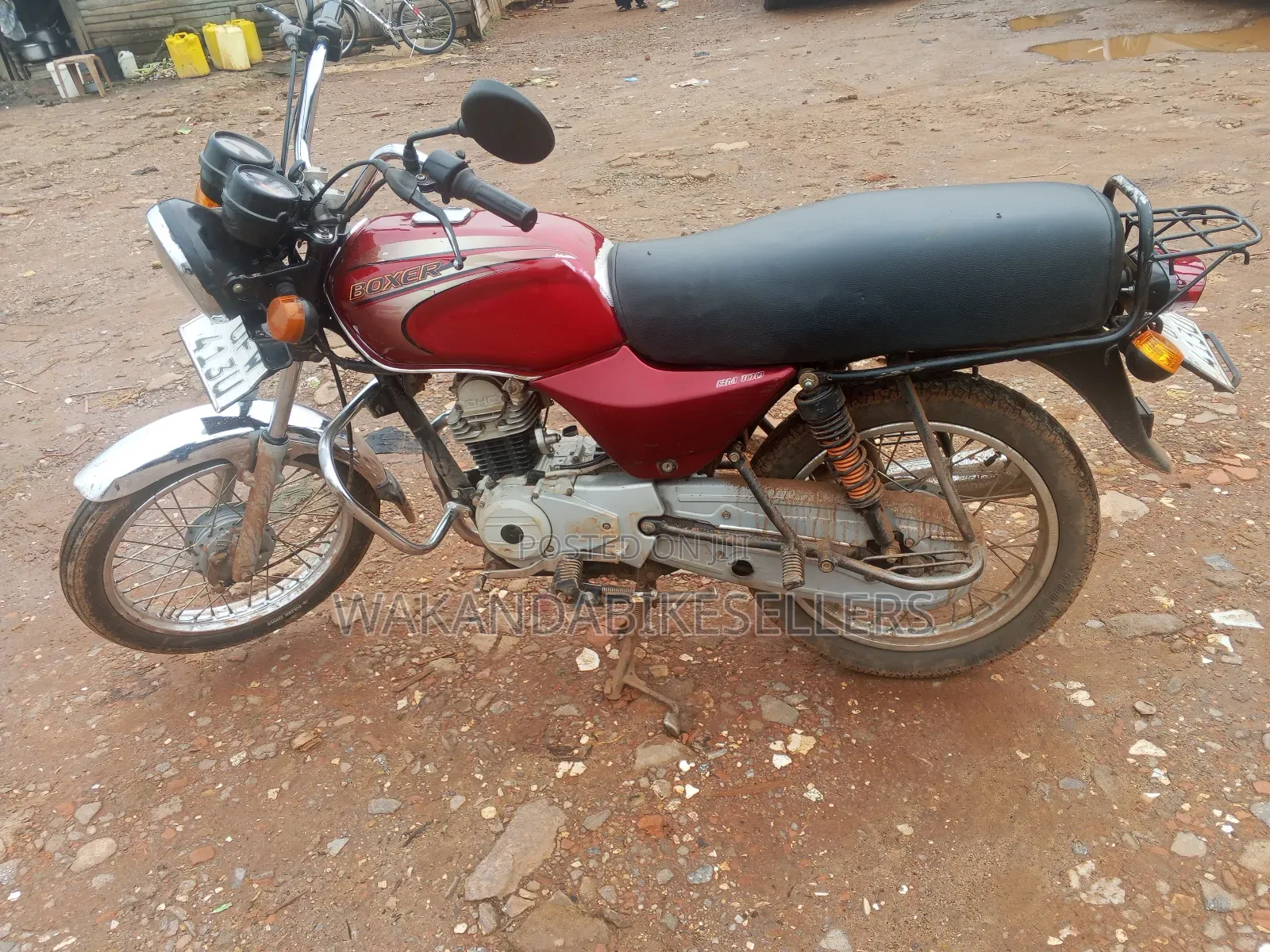 Bajaj Boxer 2023 Red