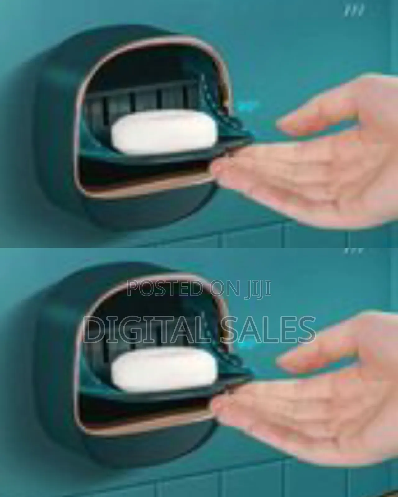 Modern Wall-Mounted Flip-Top Soap Box