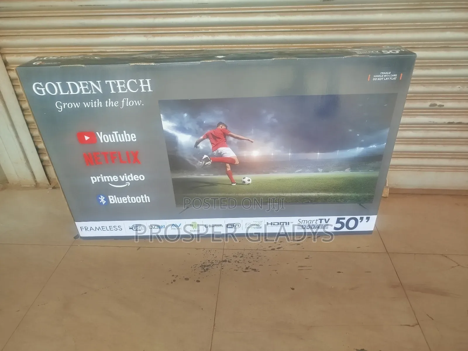 50 Golden Tech Smart Digital Flat Screen Flameless.