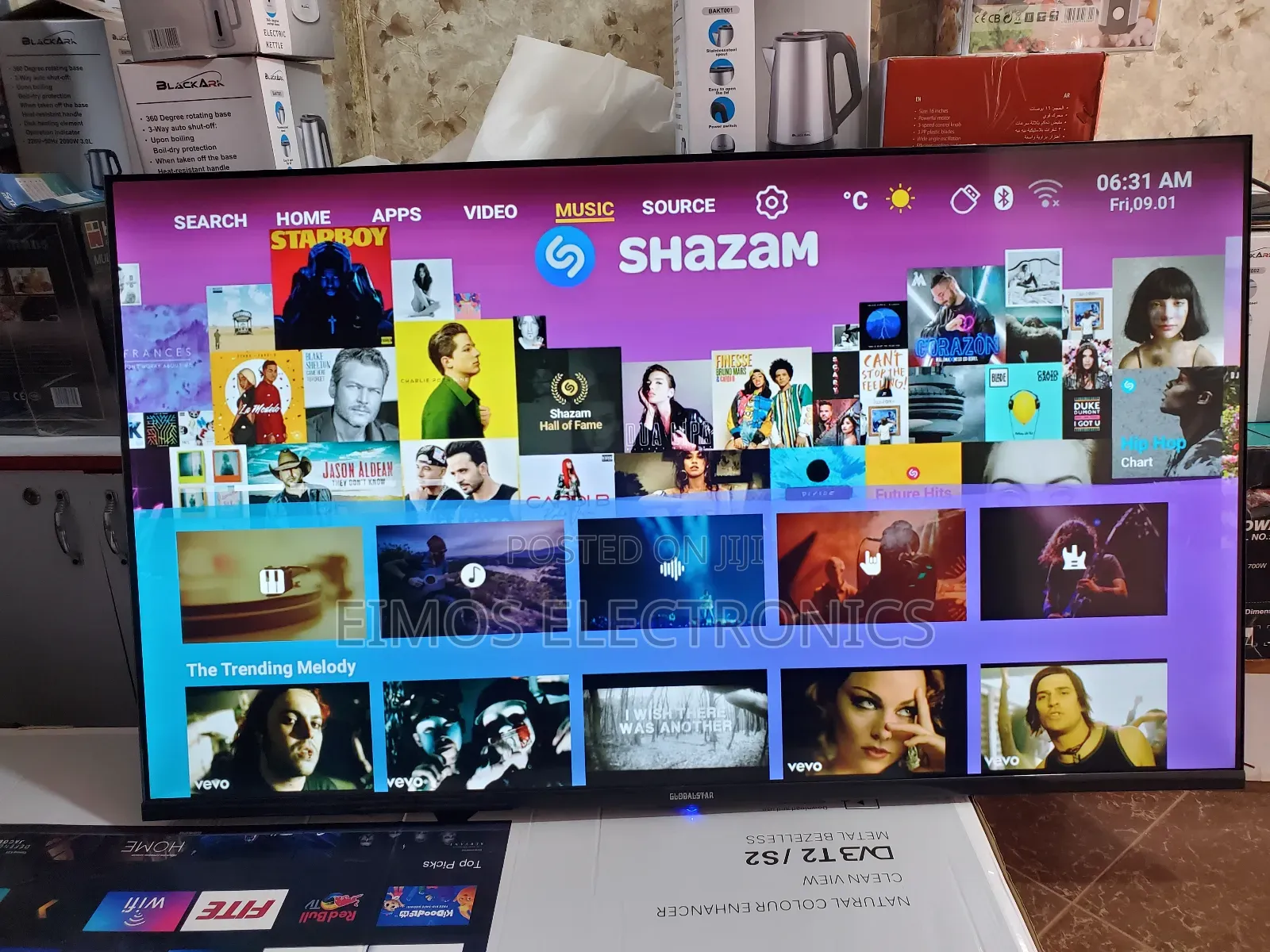 Global Star 55 Inches Smart TVS