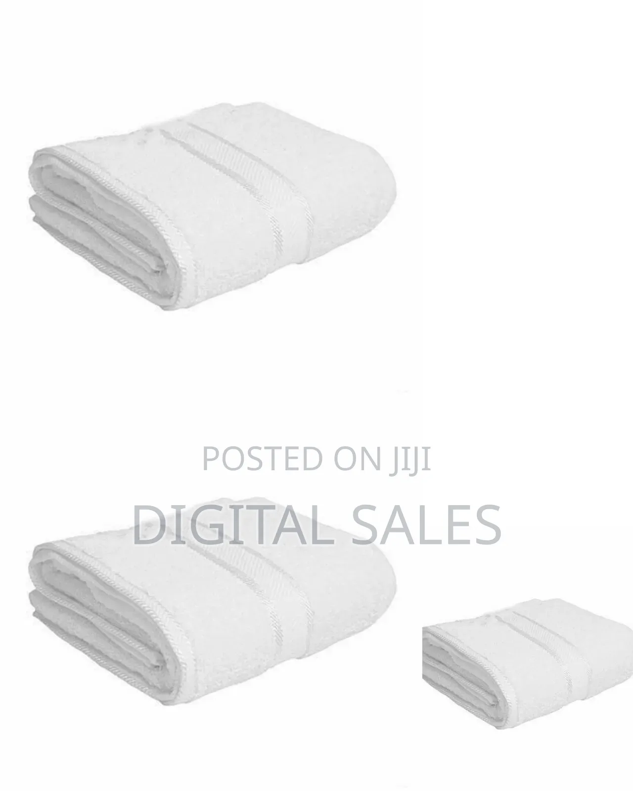 Elegant and Soft Bath Towel-White