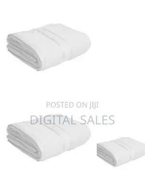 Elegant and Soft Bath Towel-White