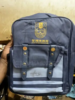 Navy Blue Backpack or School Bag