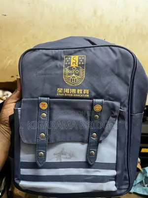 Navy Blue Backpack or School Bag