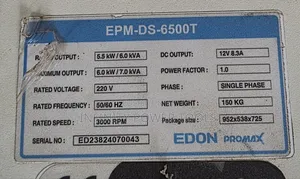 Edon Promax Generator 7kva