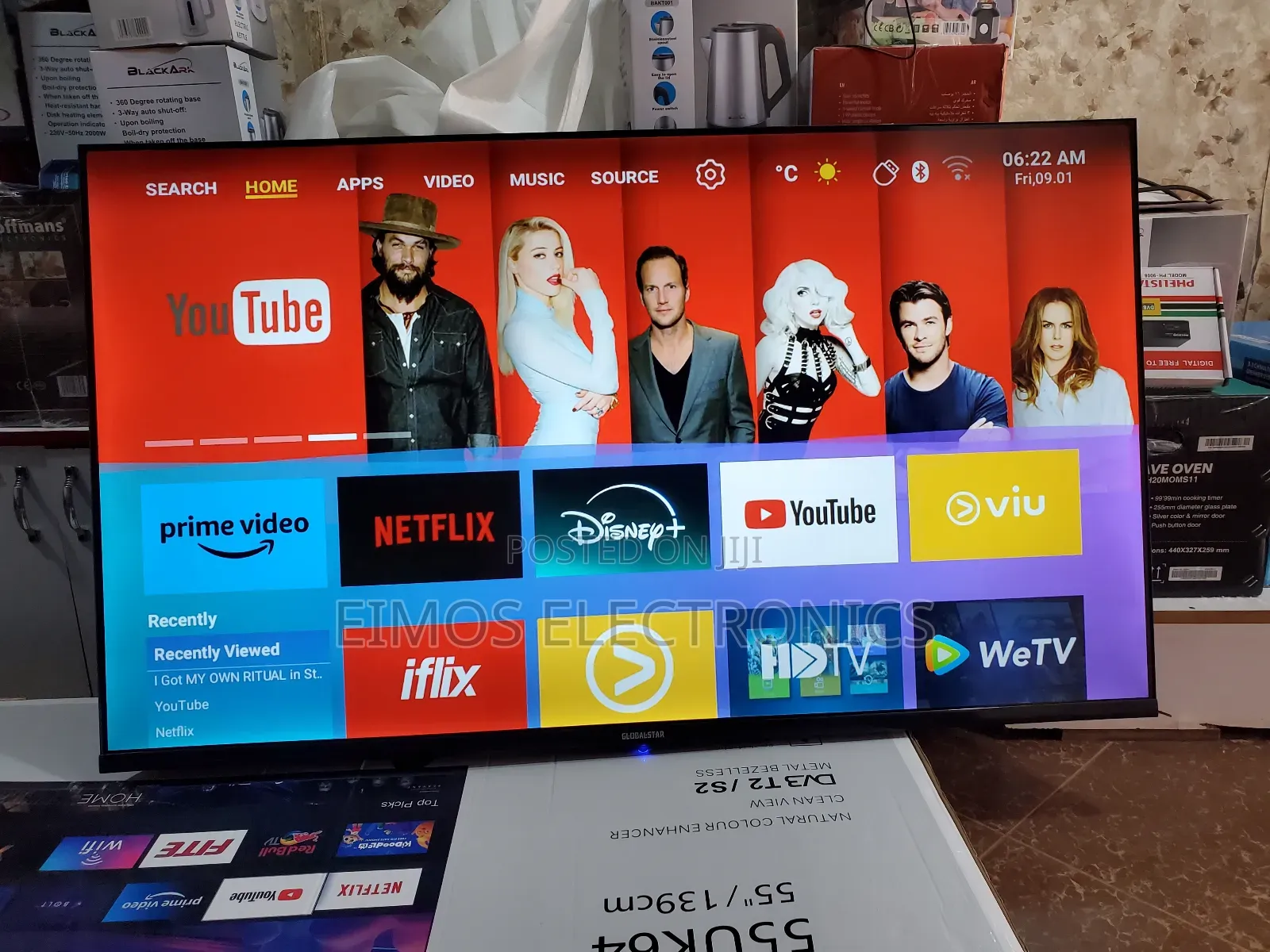 Globalstar Smart 55 Inch Tv