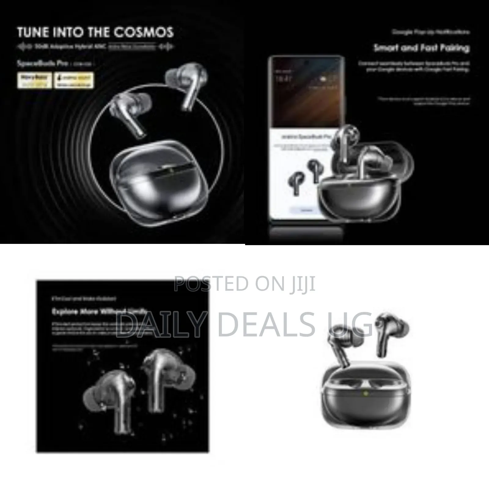 Oraimo Sleek True Wireless Earbuds - Multicolor